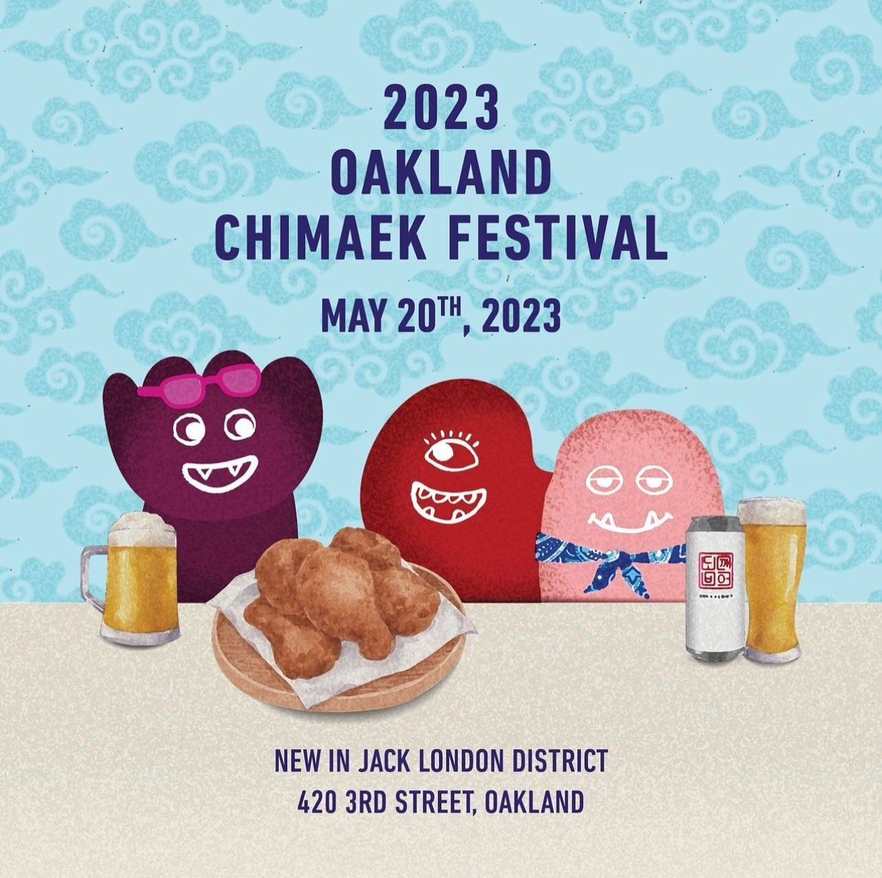 We are proud to be sponsoring @dokkaebier&rsquo;s first annual Chimaek Festival this Saturday, May 20th in our district! 

Chimaek means &ldquo;chicken and beer&rdquo; in Korea, where there is a tradition of celebrating these two delicious things in 