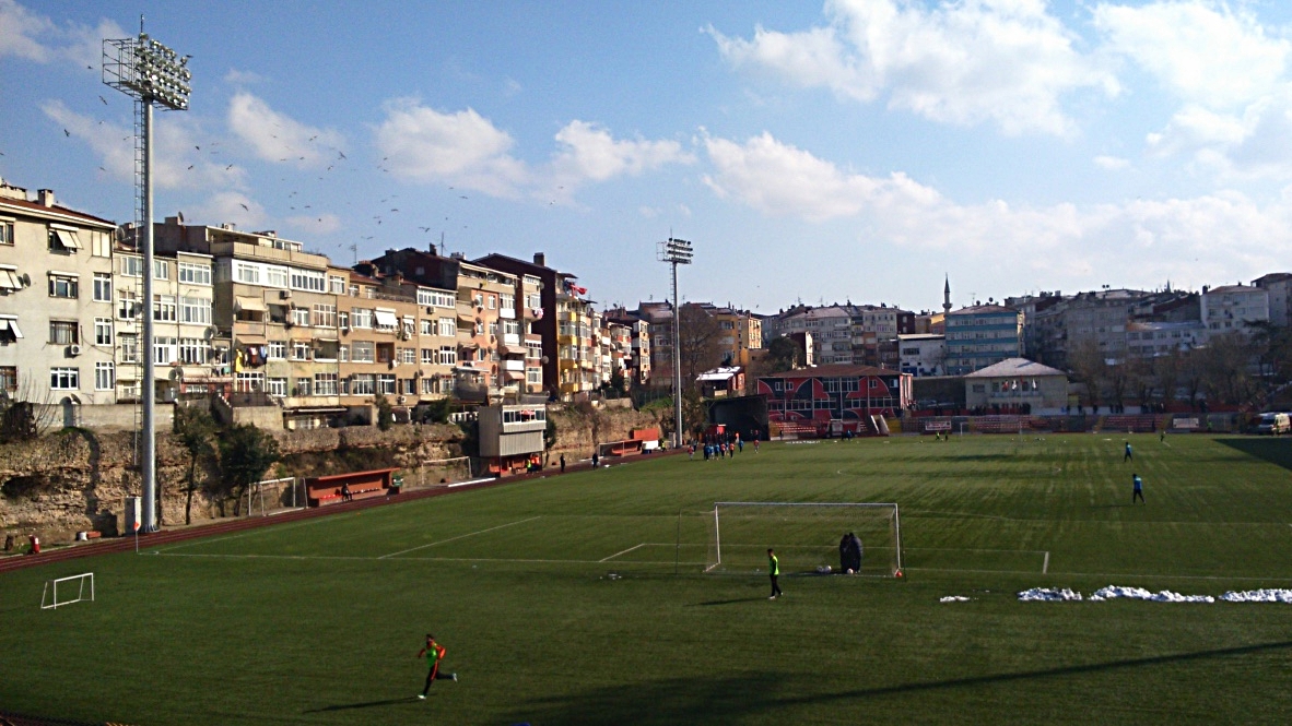 The best view at Vefa Stadium (24 January 2016 - Patrick Keddie)