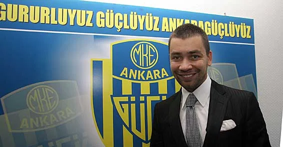 Ahmet Gokcek became president of Ankaragucu in 2009. (Photo courtesy of Haber06 ).