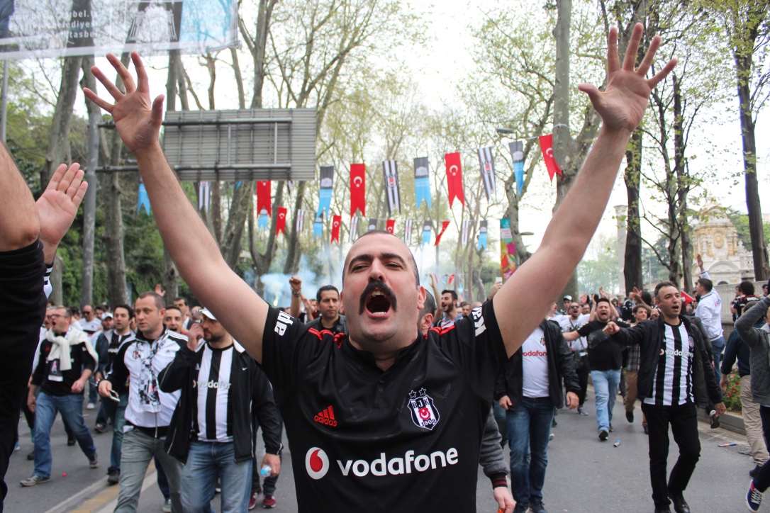 'The first game at Besiktas's new stadium' (11 April 2016 - Patrick Keddie)
