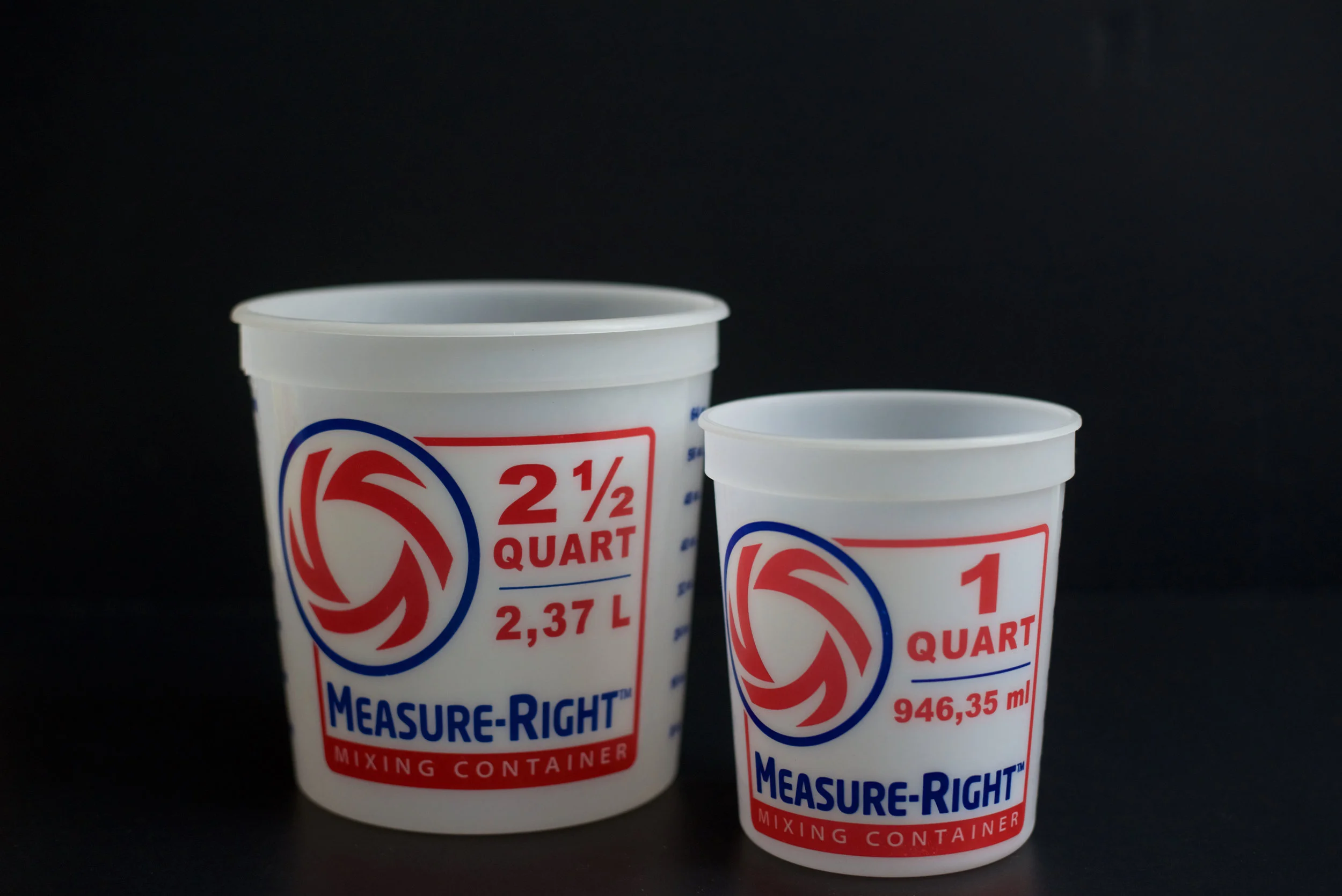Quart Size Mixing Containers