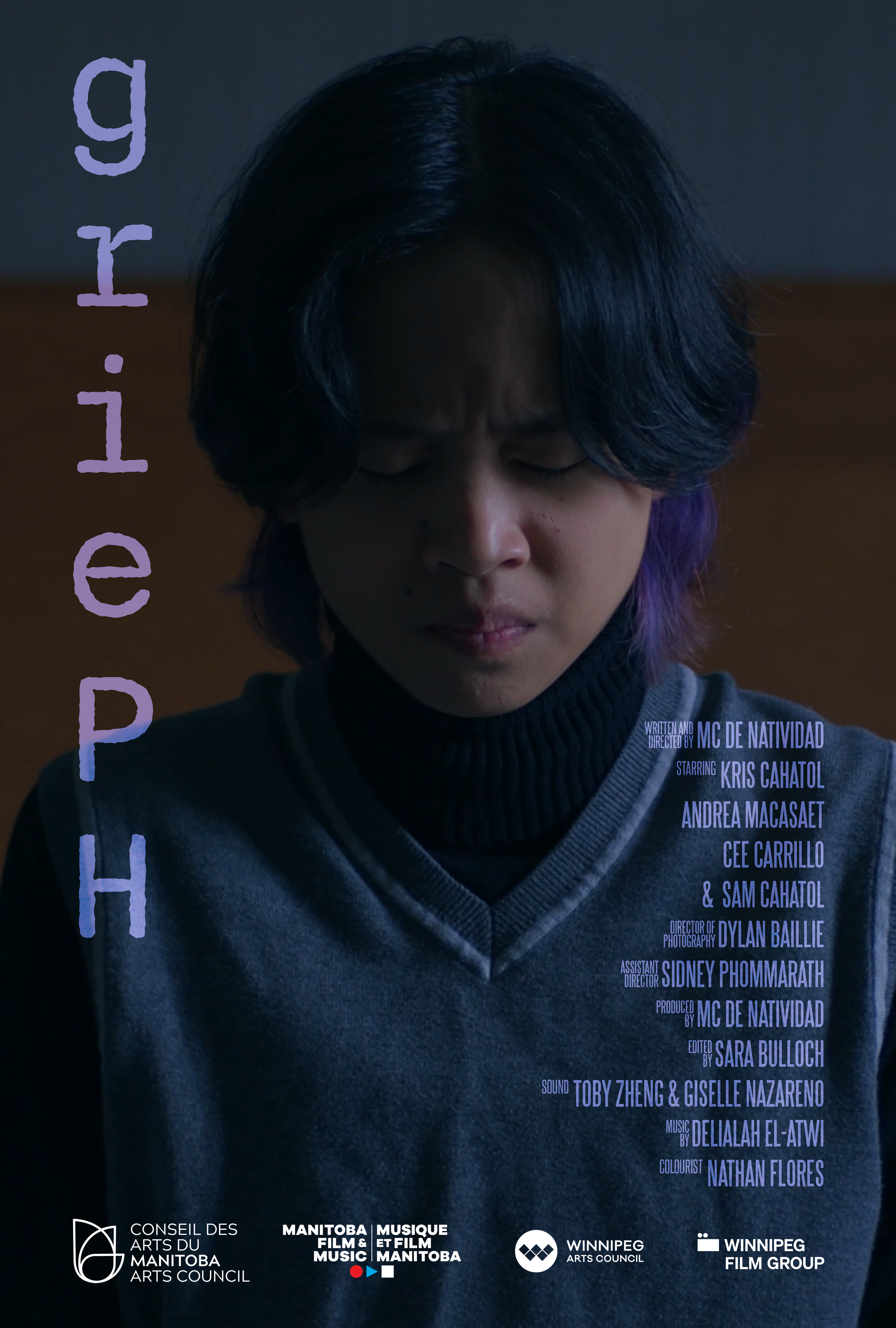 griePH (Short Film) - Poster Design Alt 1
