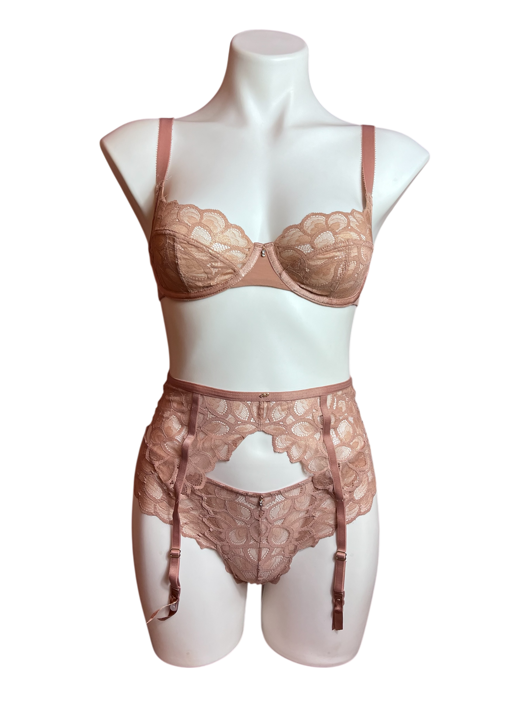 Allure Champagne Garter