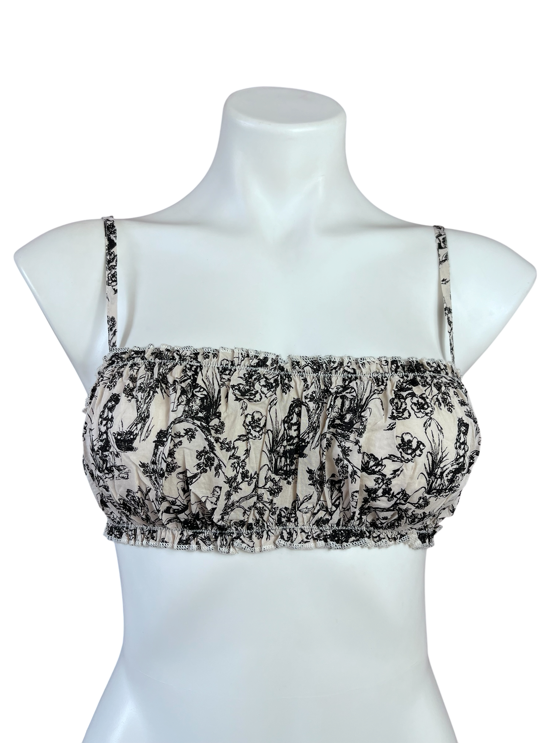 Afternoon Delight Toile Bralette