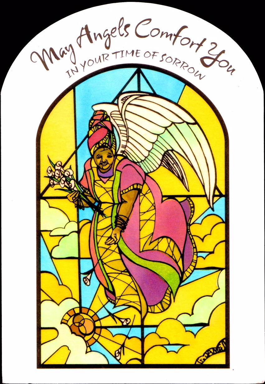 "May Angels Comfort You"
