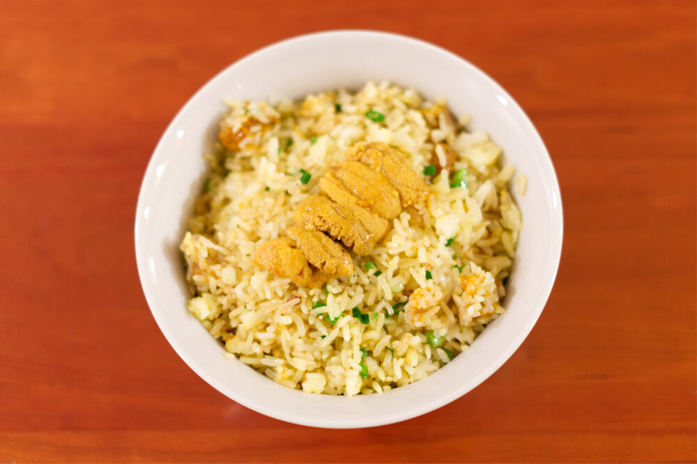 Sea Urchin Fried Rice - 海胆炒飯 - Hoi Daam Chaau Faan — Chinese Food & Other Stuff