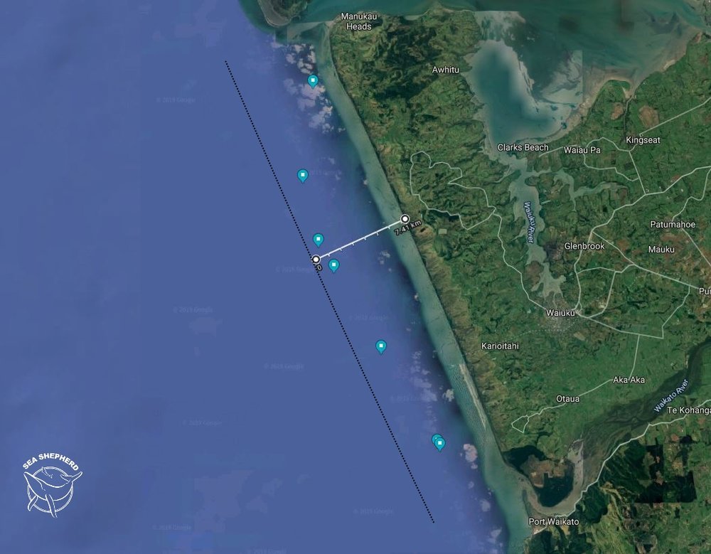  Manukau Maui’s shitty little 4nm trawl protection zone 