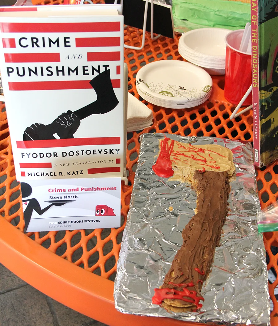  Table tents beside their entries. 