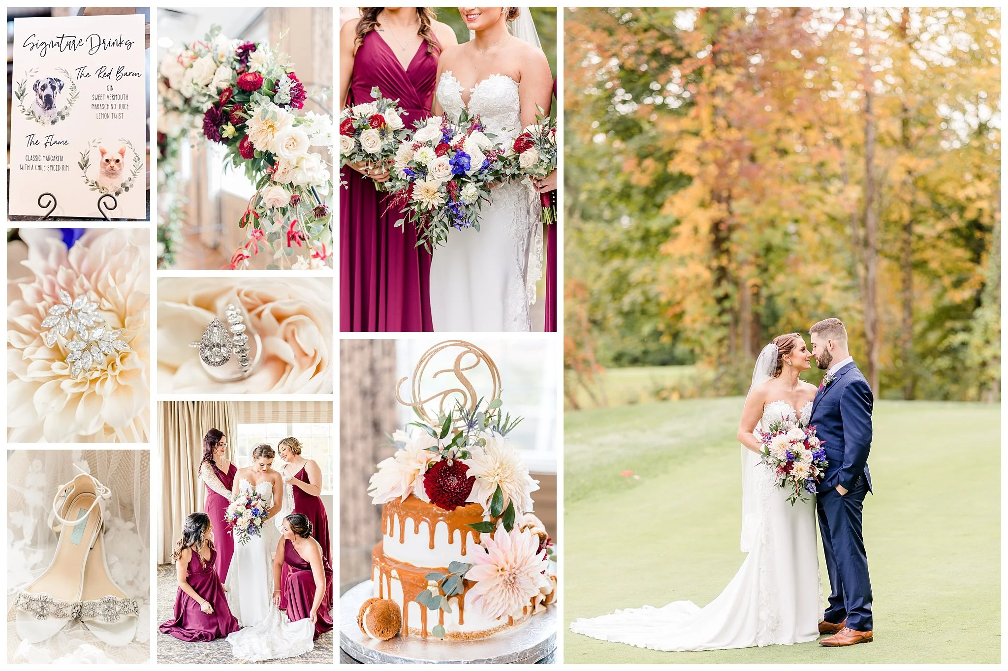 Tyler &amp; Kaitlin; A Gorgeous New England Fall Wedding at Labelle Winery in Derry NH
