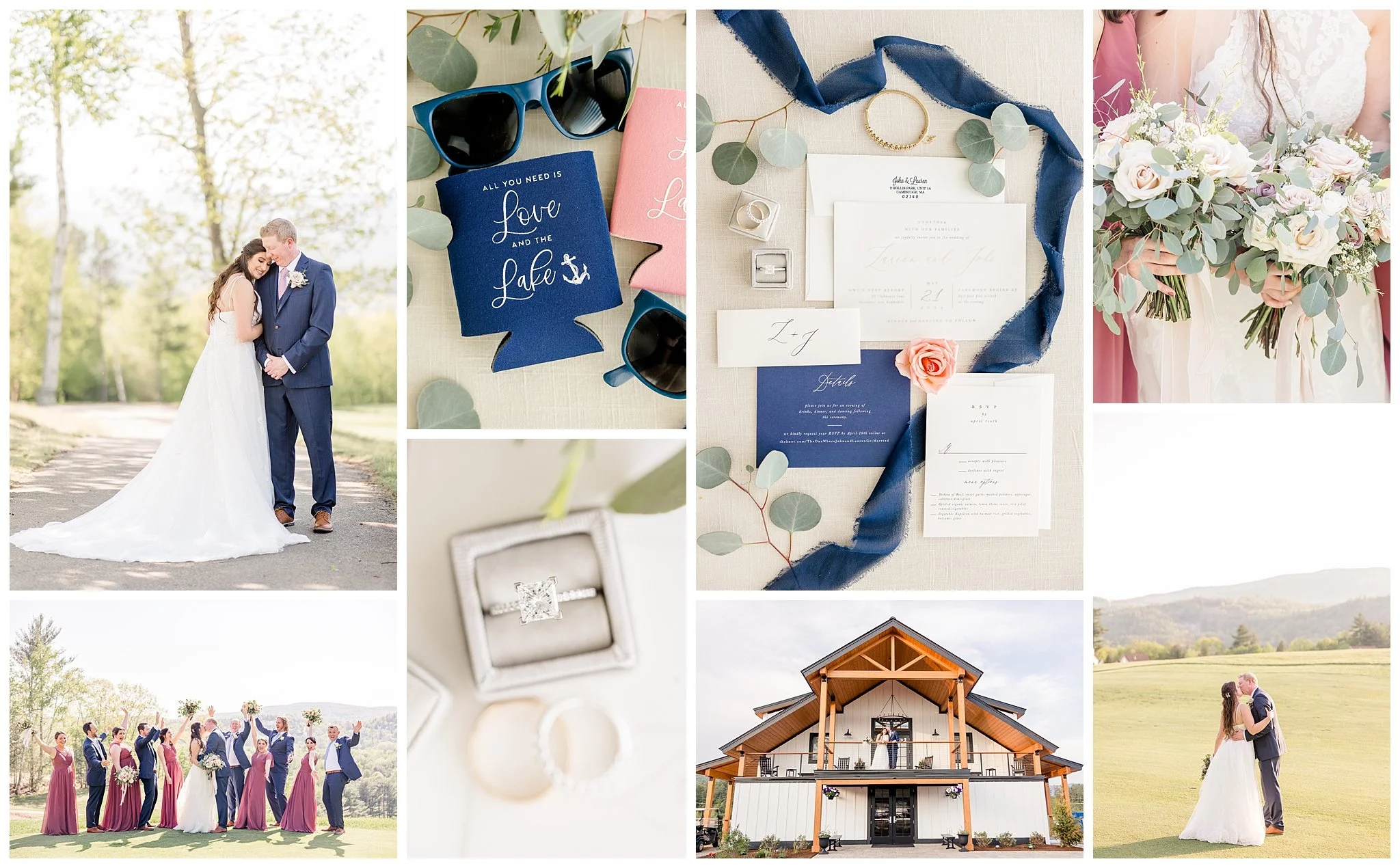 John and Lauren; A Lake House Wedding at Owl's Nest Resort