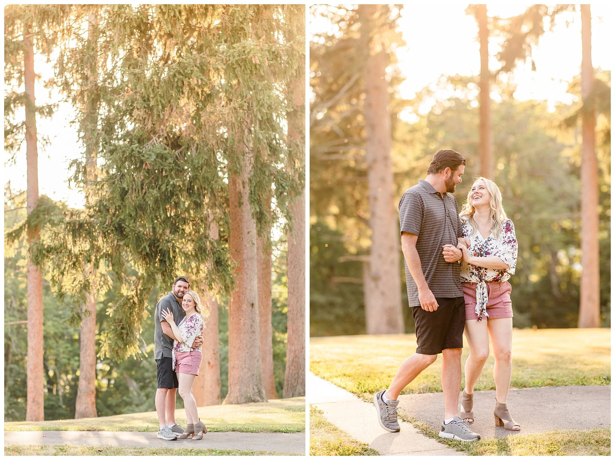 Steve &amp; Riane; A Summer Engagement at Greycourt State Park