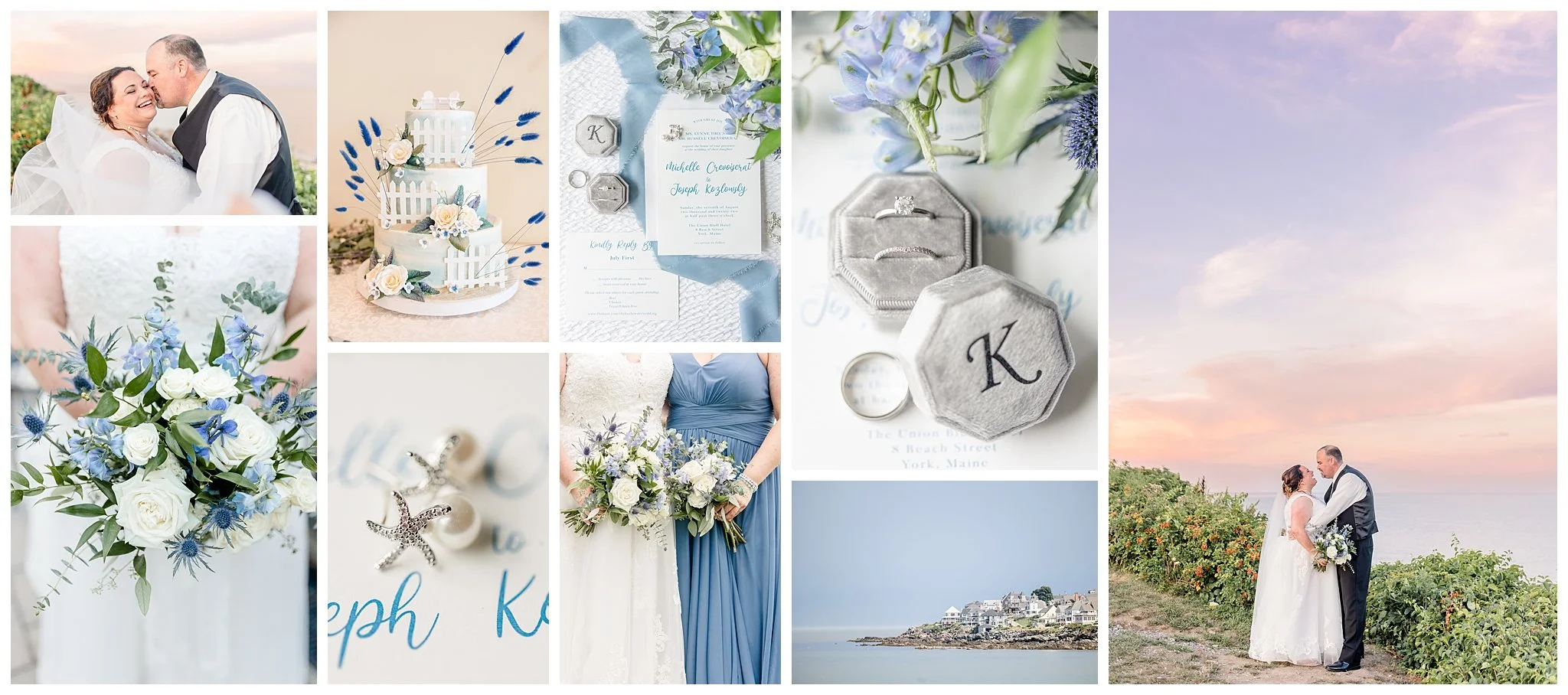 Joe And Michelle; A Maine Seaside Wedding at The Union Bluff Hotel 