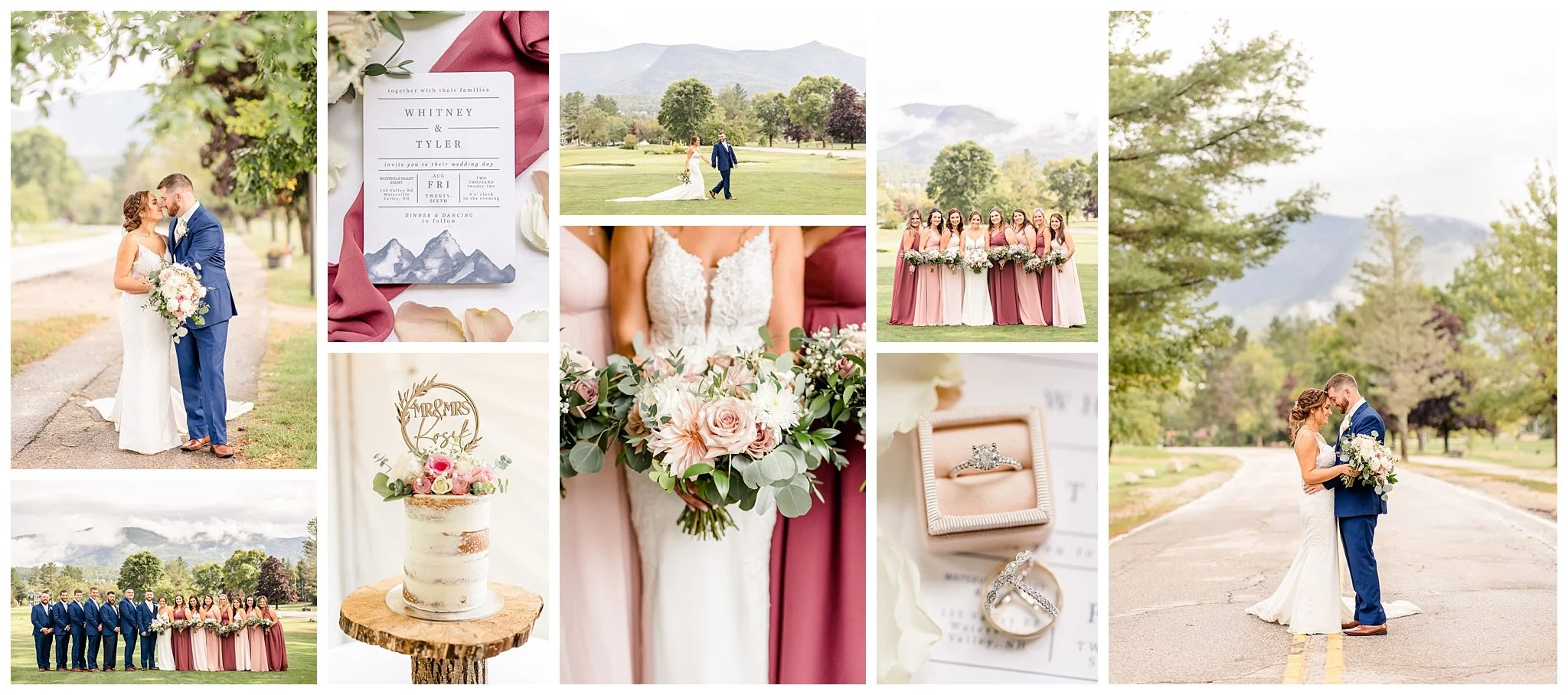 Tyler &amp; Whitney; A Gorgeous Wedding at Waterville Valley