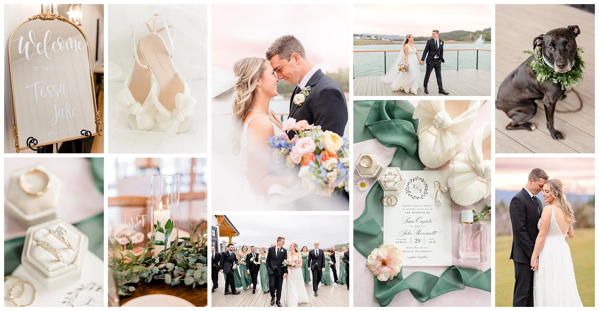 Jake &amp; Tessa; Owl's Nest Resort Thornton, New Hampshire  