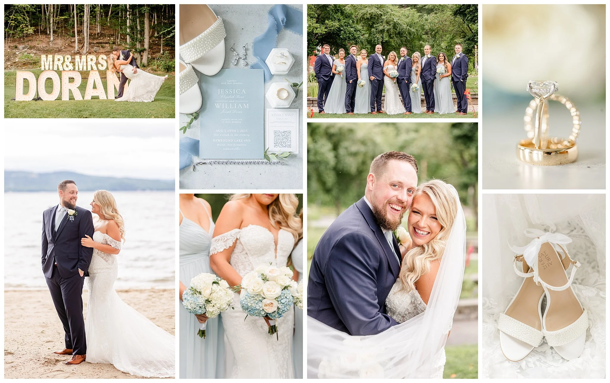 Will &amp; Jess; Newfound Lake Inn, Bridgewater, New Hampshire