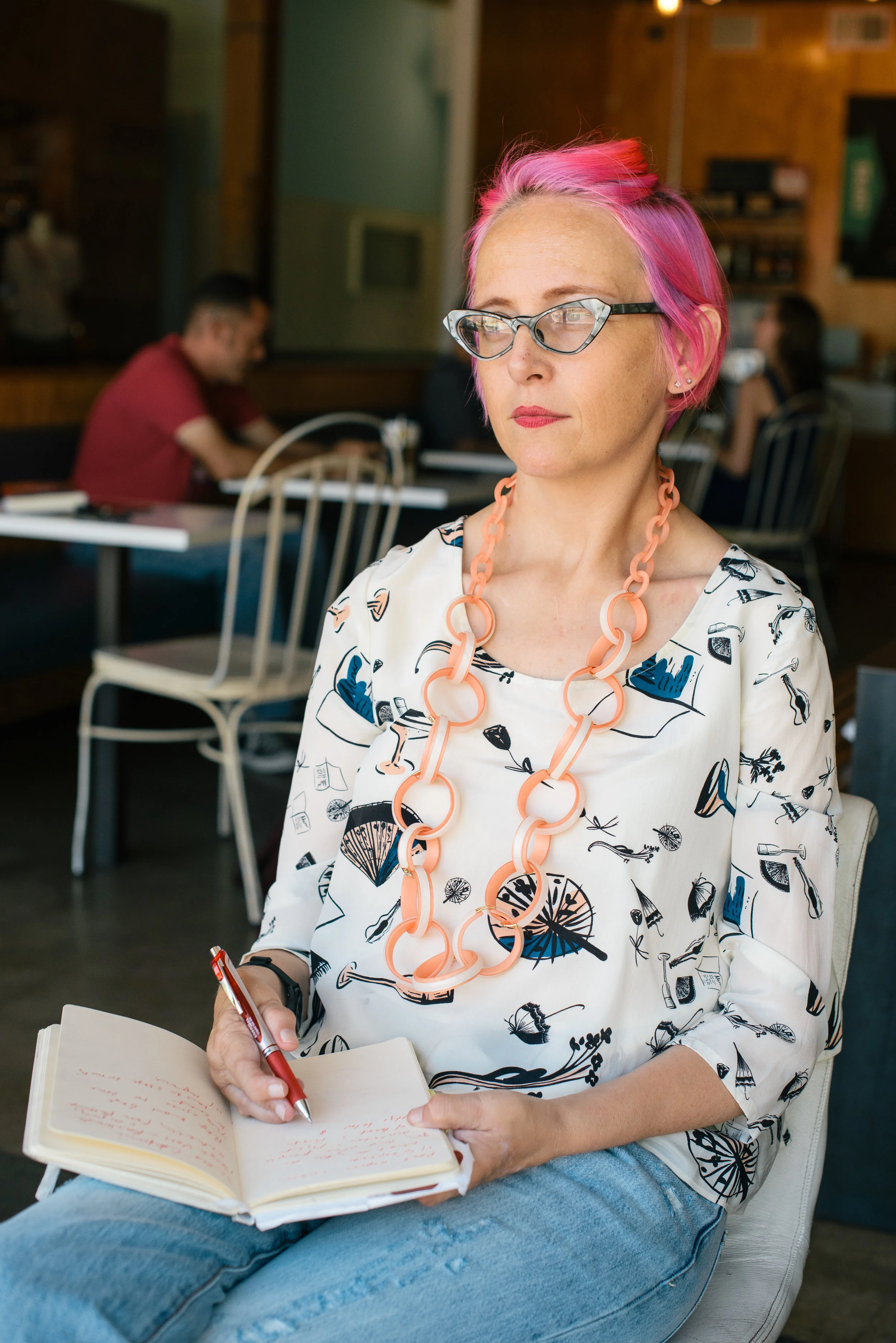 August 2017: At Giant Coffee, Phoenix, AZ. (Sarah Roberson Photography)