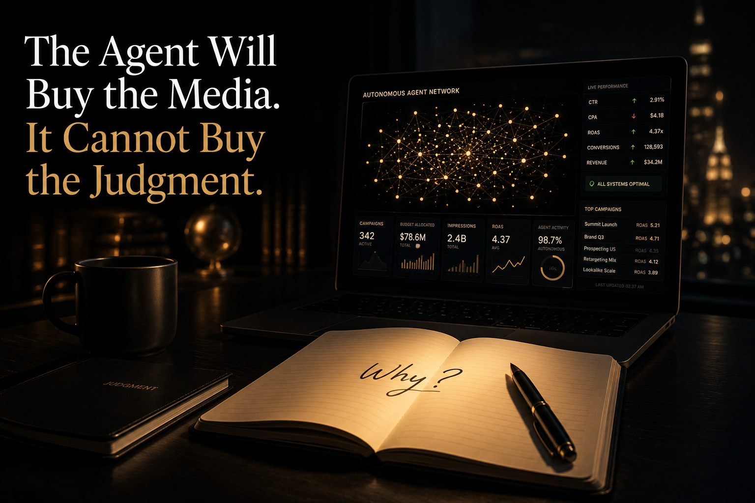 The Agent Will Buy the Media. It Cannot Buy the Judgment.