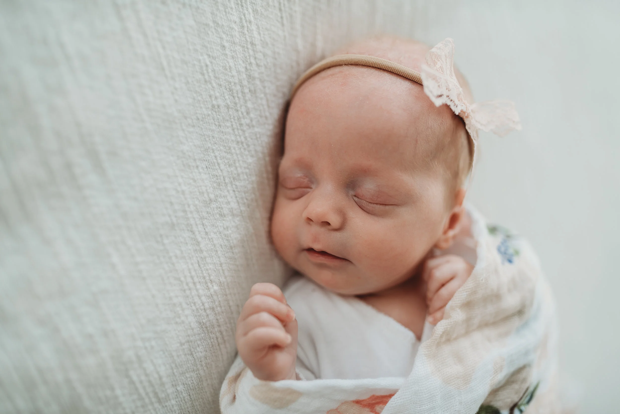sleeping newborn