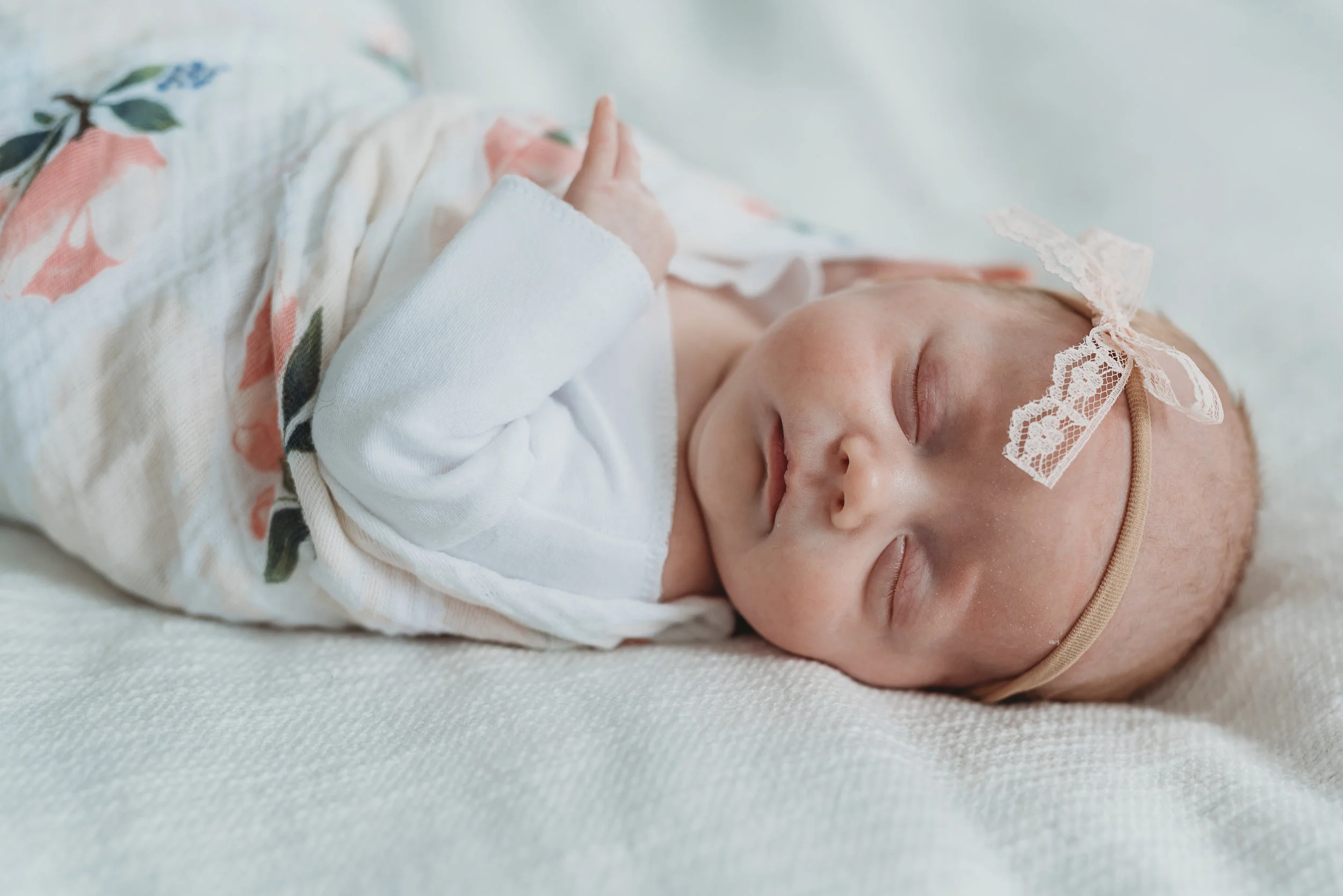 sleeping infant