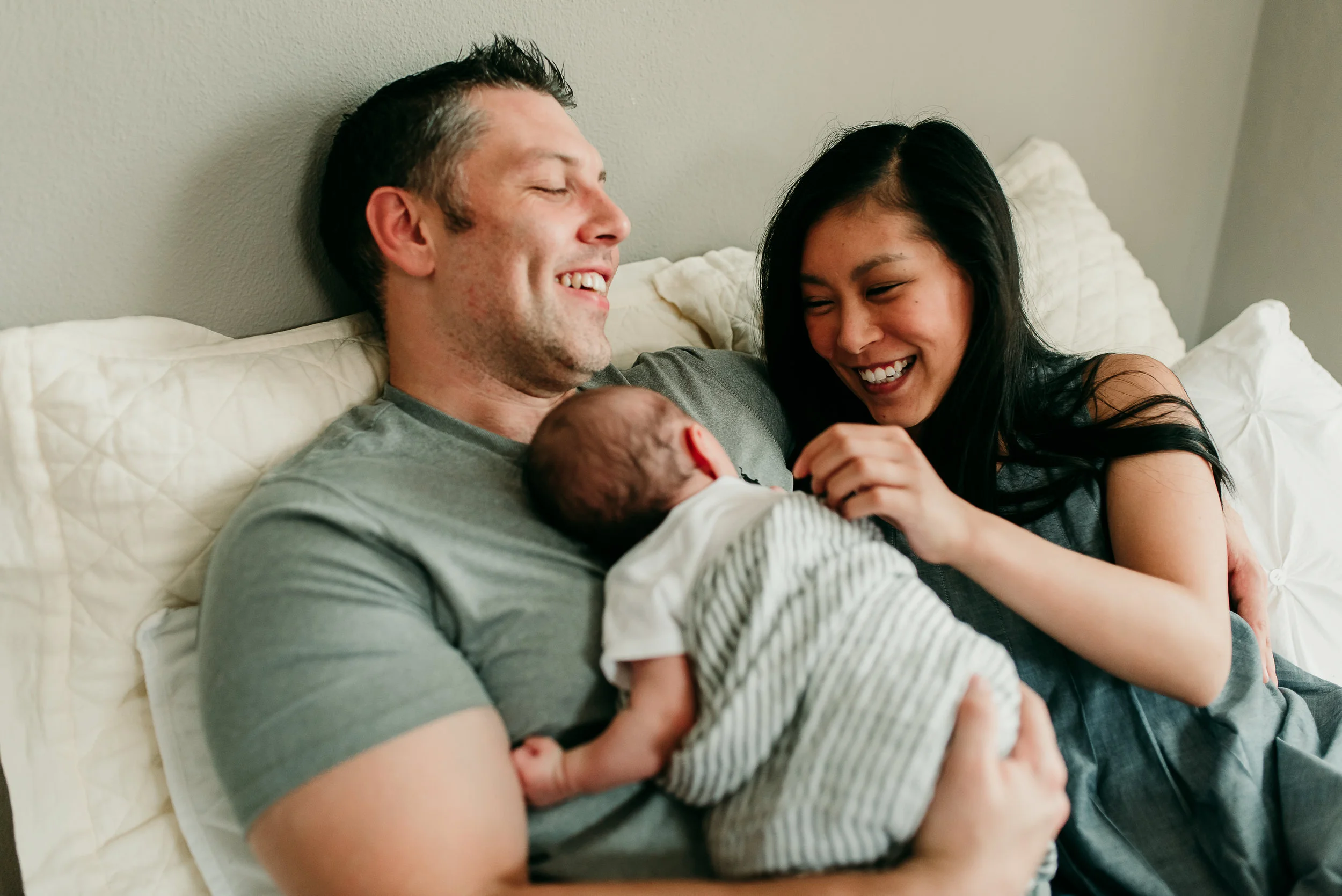 parents laughing together