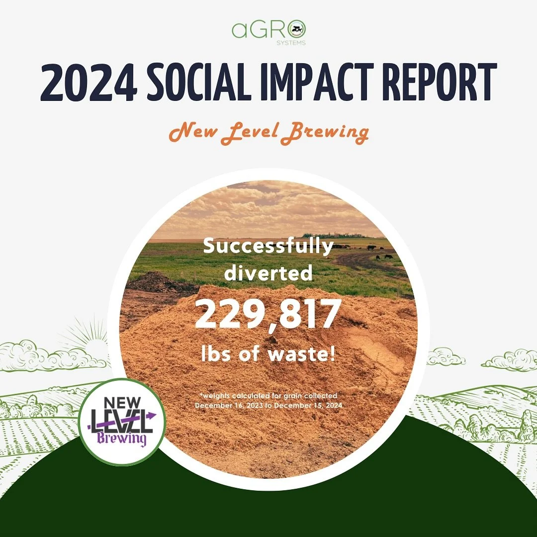 Your brewery is making a big difference! @newlevelbrewing 
&bull;&bull;&bull;
Canada&rsquo;s food system is in need of repair. 46 percent of food in Canada is lost or wasted, while nearly 50 percent of Canadian farmers need a second off-farm income t
