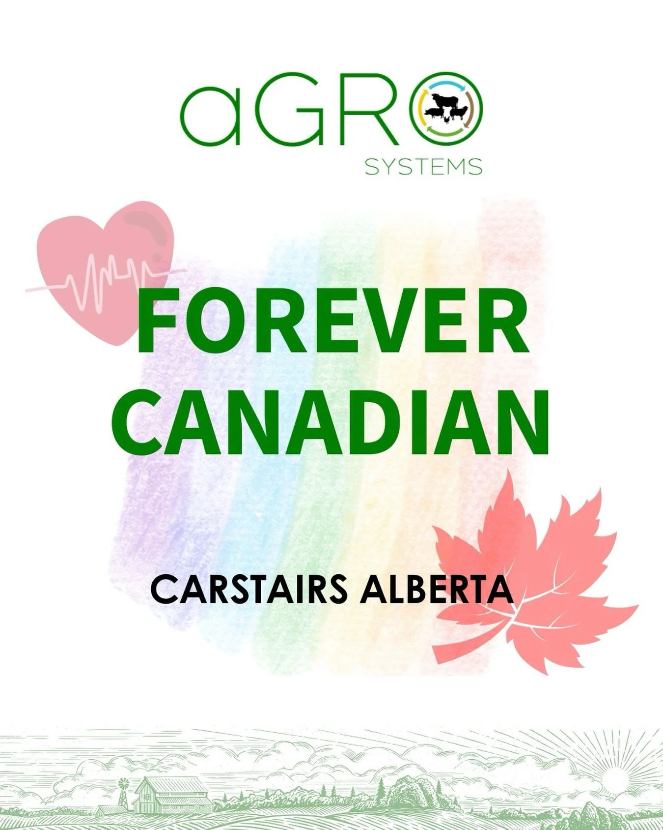 @agrosystemsinc - a proud Canadian company working and making home in Carstairs Alberta 
&bull;&bull;&bull;
Victoria, founder here, saying hello 👋 
&bull;&bull;&bull;
I understand no government system is perfect&mdash;but to be living and operating 