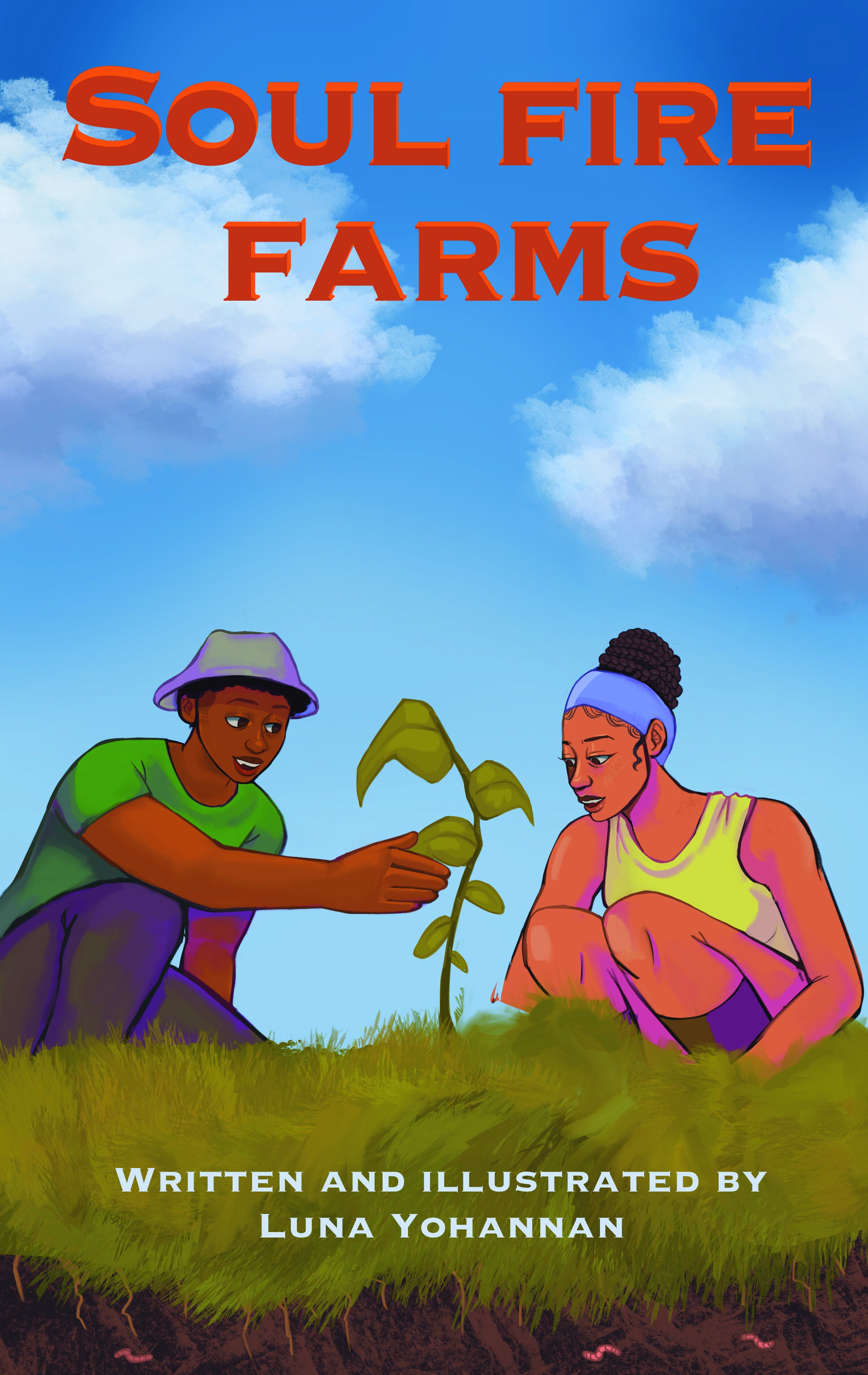   Soul Fire Farms (2021).  Cover art for a TPC member’s graphic short story.  