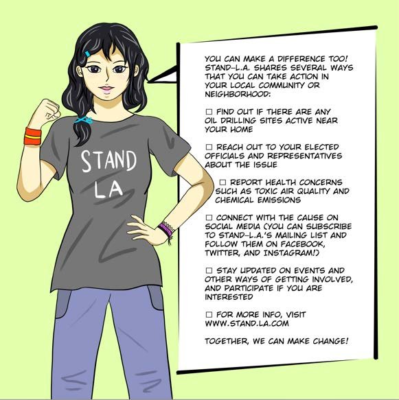   Stand Up (2022).  Excerpt from one TPC member’s graphic short story.  