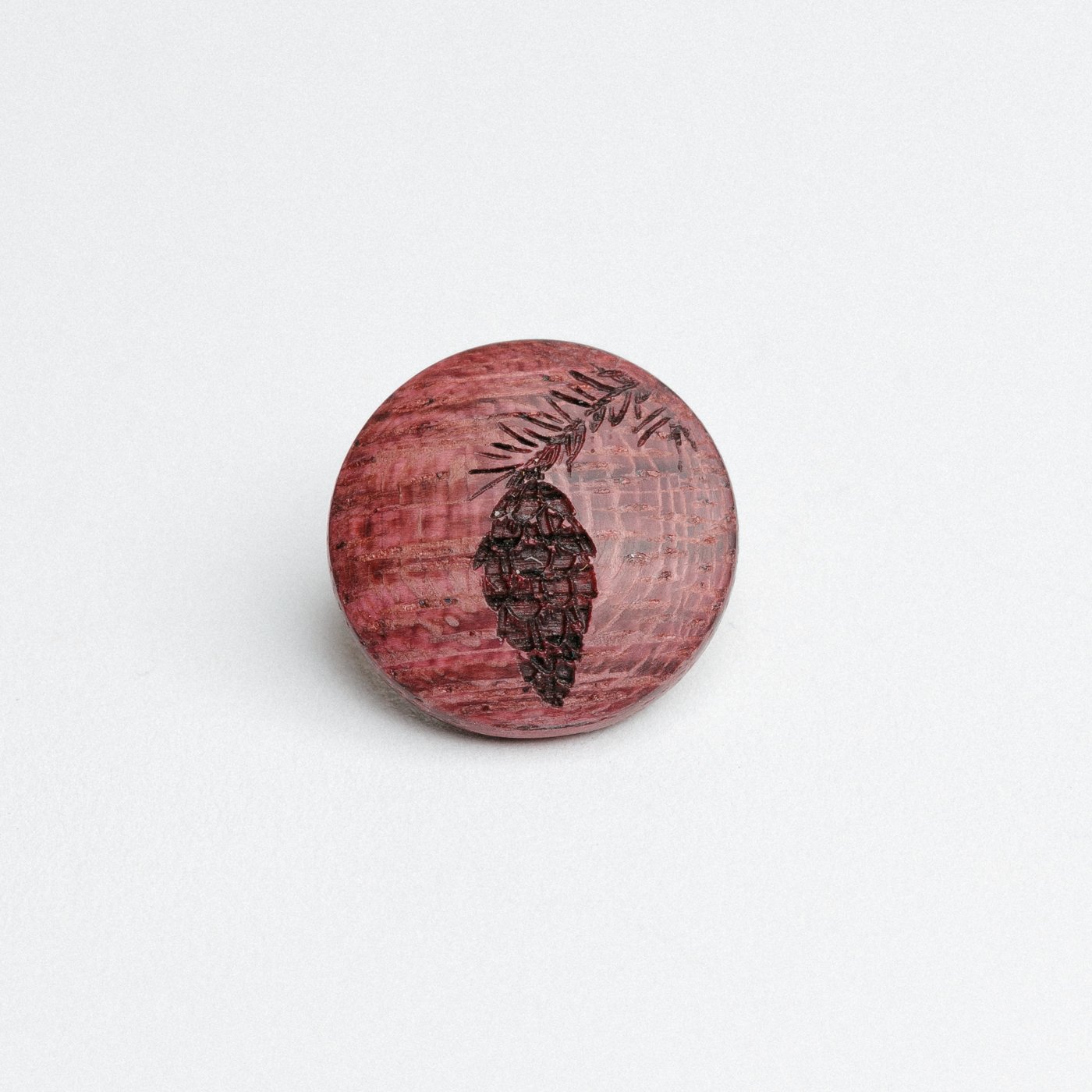 Spruce Cone Soft Release Button