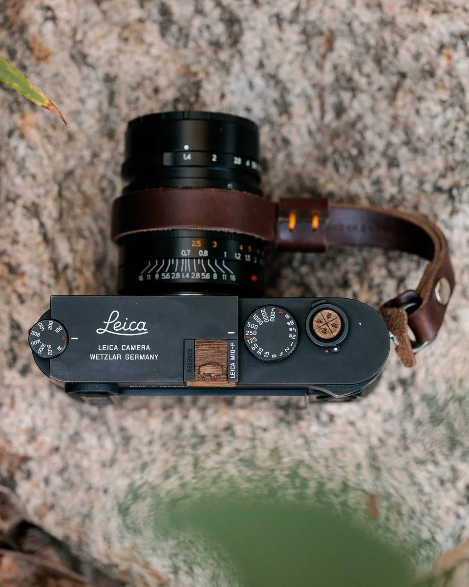 &ldquo;I believe the world is incomprehensibly beautiful &mdash; an endless prospect of magic and wonder.&rdquo; &mdash; Ansel Adams

Crafted for photographers who see nature as both subject and story. This Leica M10-D is outfitted with our Walnut Ar