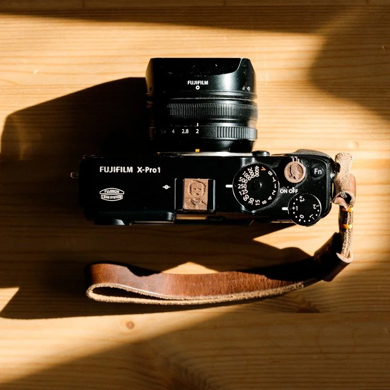 &ldquo;Photography is an art. And when it&rsquo;s well done, it becomes a universal language.&rdquo; &mdash; Bruno Barbey

Inspired by the timeless words of Poe, this walnut &lsquo;Nevermore&rsquo;-engraved soft release button and hot shoe cover tran