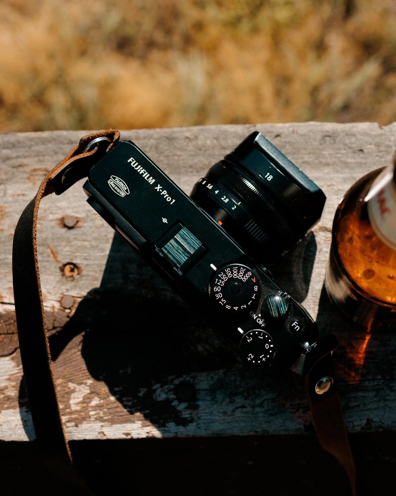 &ldquo;It is an illusion that photos are made with the camera&hellip; they are made with the eye, heart, and head.&rdquo; - Henri Cartier-Bresson

This Fuji X-Pro1, outfitted with a Blue Birch Dyed soft release and hot shoe cover, isn&rsquo;t just a 