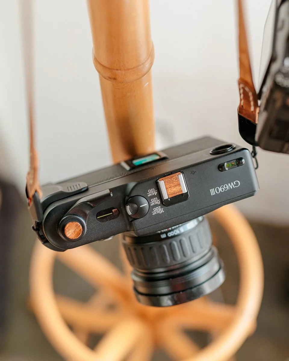 &ldquo;A good photograph is knowing where to stand.&rdquo; - Ansel Adams

Outfitted in Desert Ironwood, this Fuji GW690iii isn&rsquo;t just a tool &mdash; it&rsquo;s a ritual. One frame at a time, one decision at a time.

Every press of the shutter i