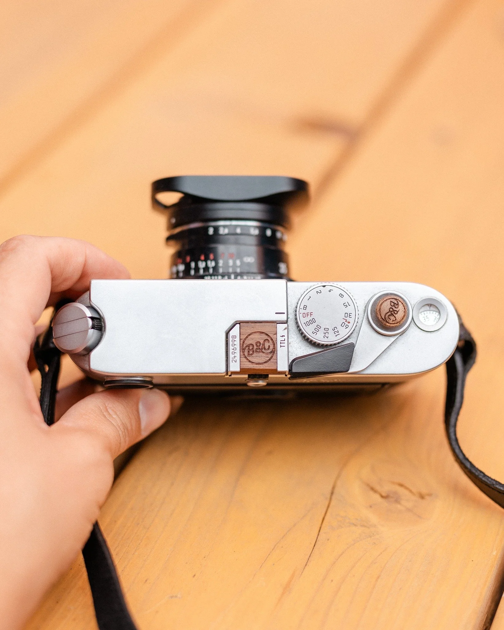 &ldquo;Photography is a way of feeling, of touching, of loving.&rdquo;
&mdash; Dorothea Lange

Spend more time with your camera. Let it teach patience and reward attention. The best photographs are shaped by care, not haste.

Leica with our B&amp;C&n