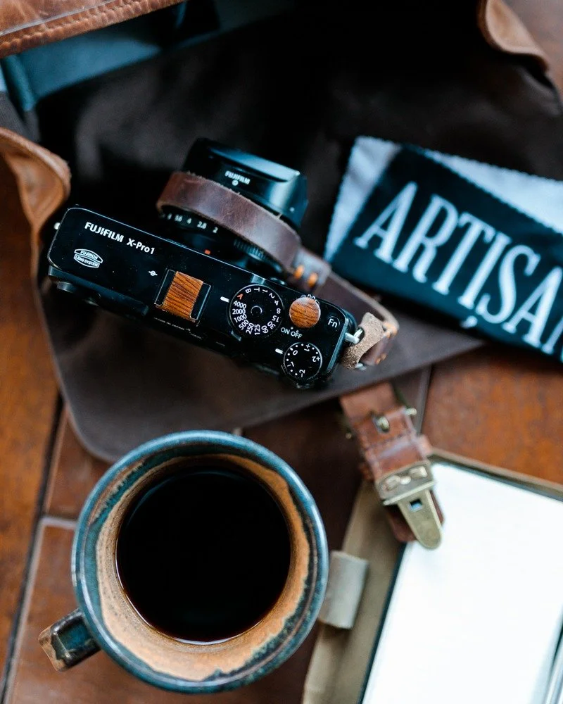 &ldquo;I really believe there are things nobody would see if I didn&rsquo;t photograph them.&rdquo; &mdash; Diane Arbus

A quiet morning.
A ceramic mug.
A camera that feels more like a companion than a tool.

Outfitted with a Cocobolo soft release an