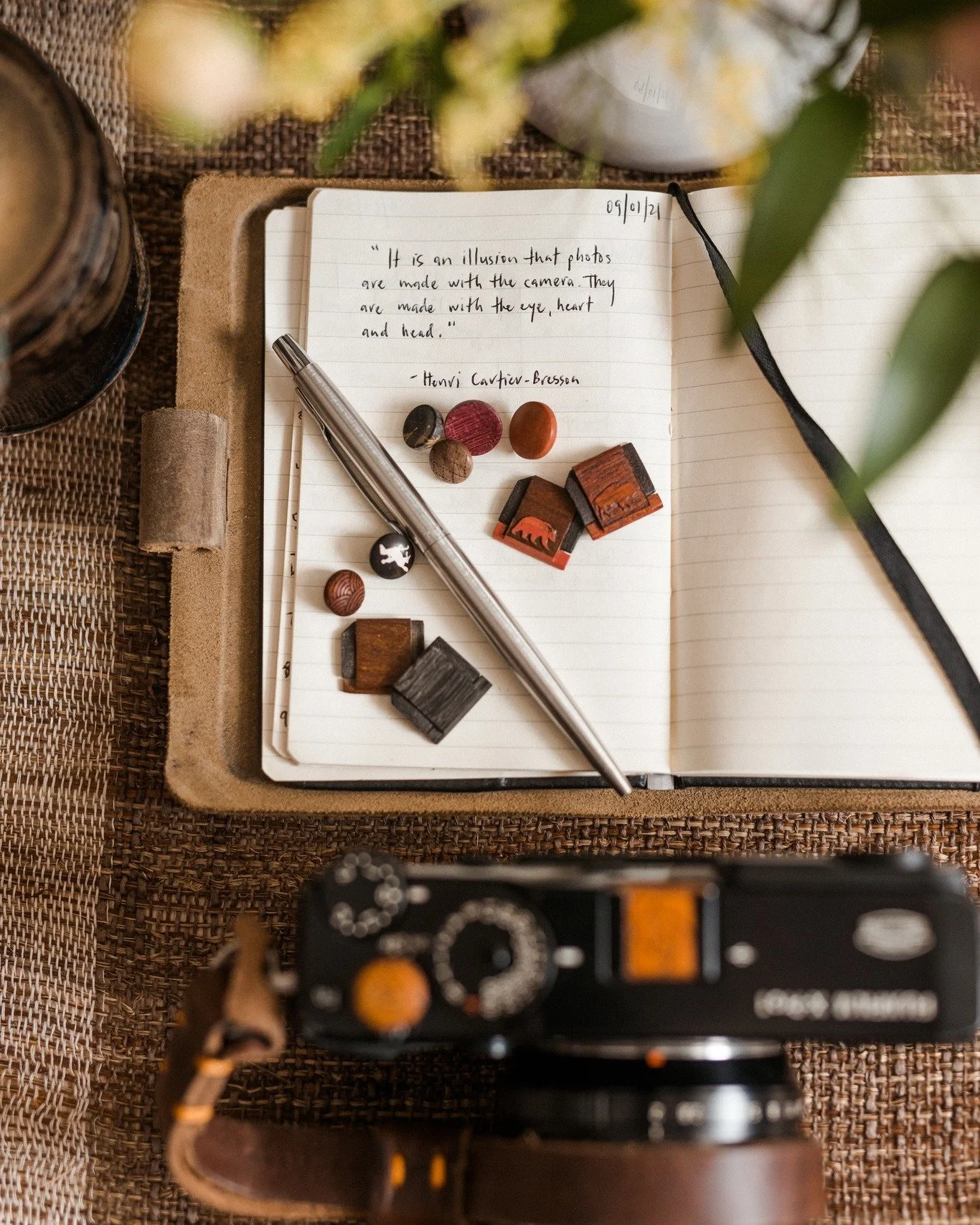 &ldquo;It is an illusion that photos are made with the camera&hellip; they are made with the eye, heart and head.&rdquo; &mdash; Henri Cartier-Bresson

That idea has always felt true.

The camera is only part of the process. The rest comes from how w