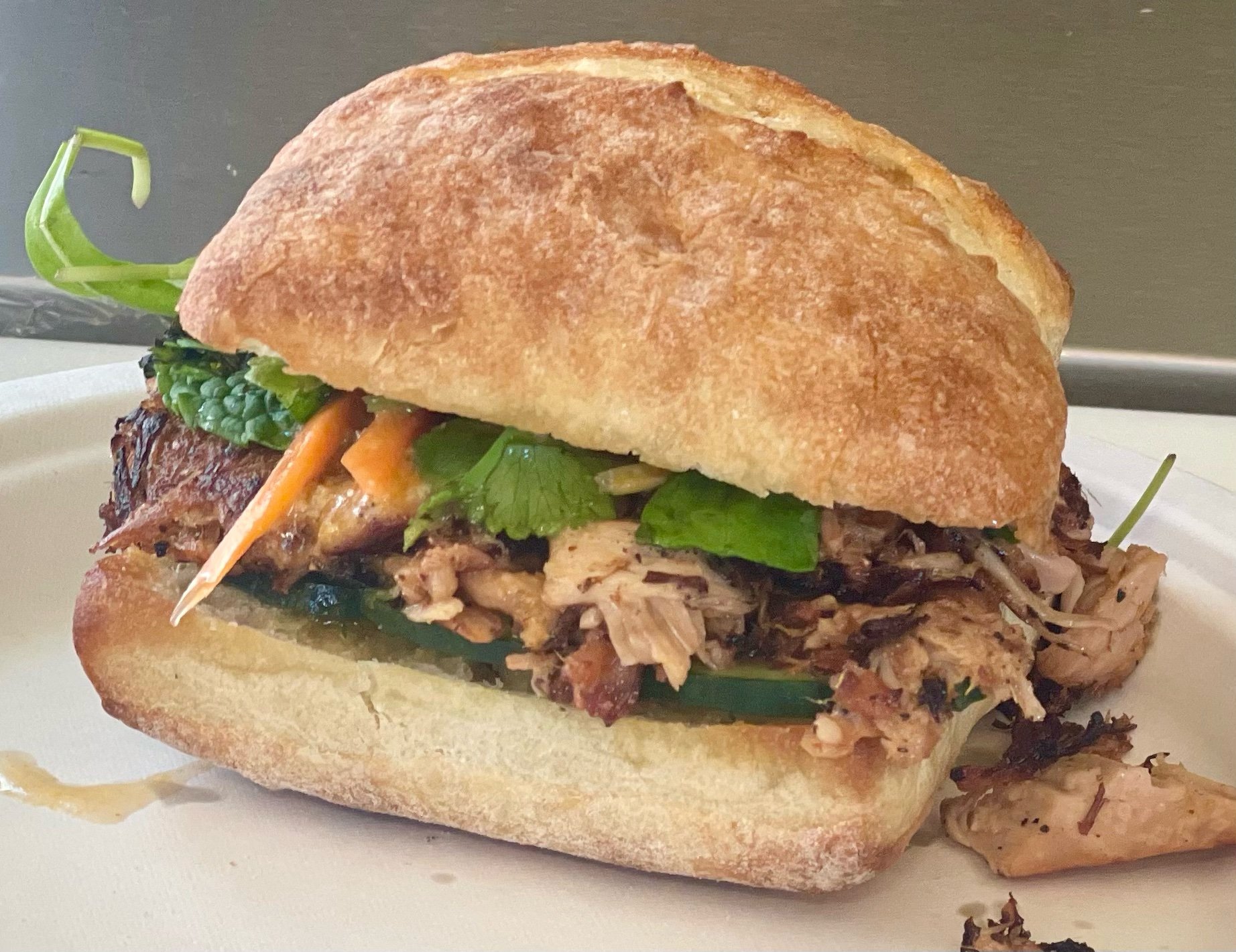 Jarring Jack Fruit Banh Mi