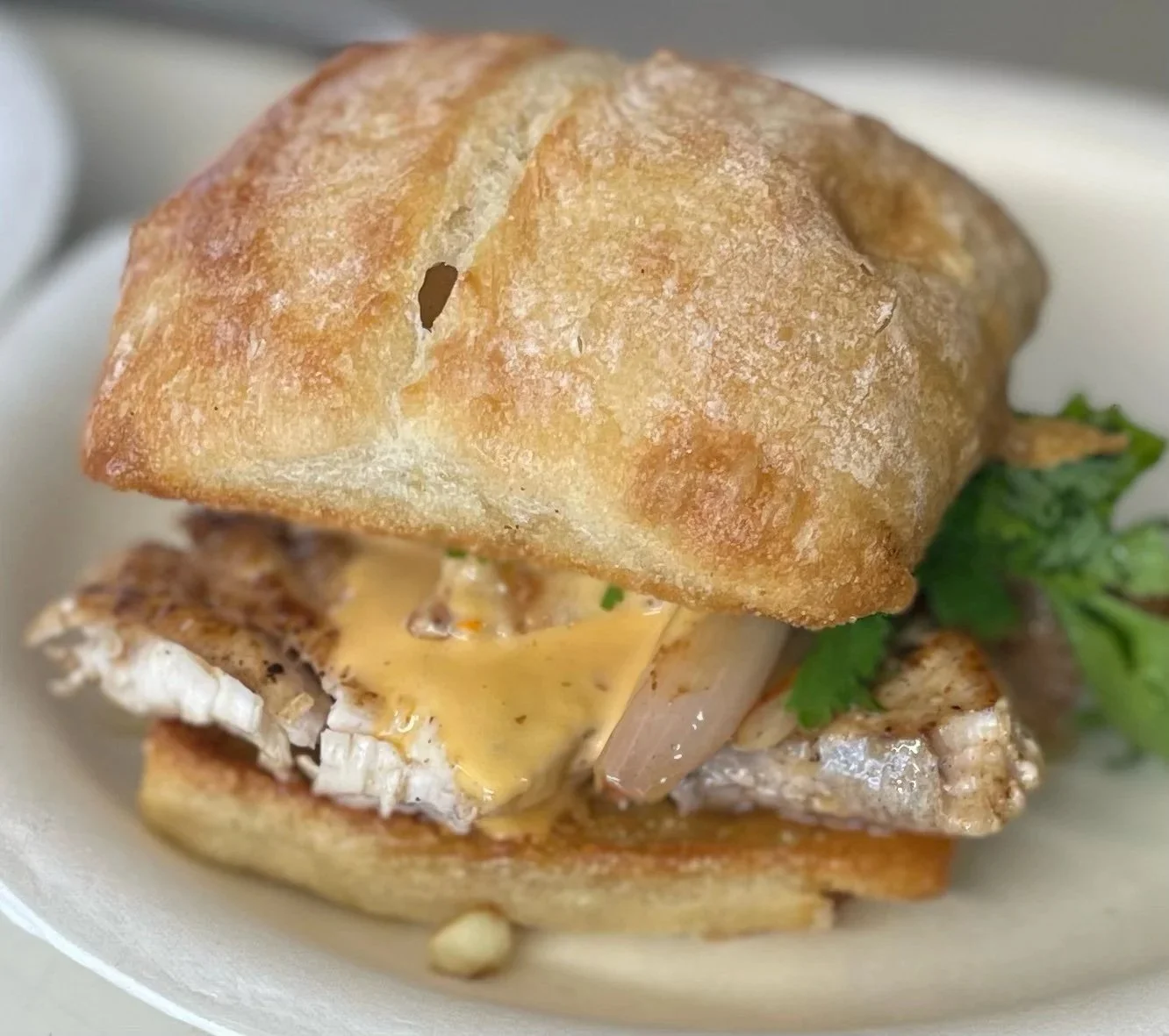 Flippin’ Phenomenal Fish Sandwich