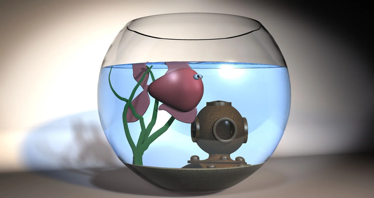 Photo of the 3D Model Before Animating
