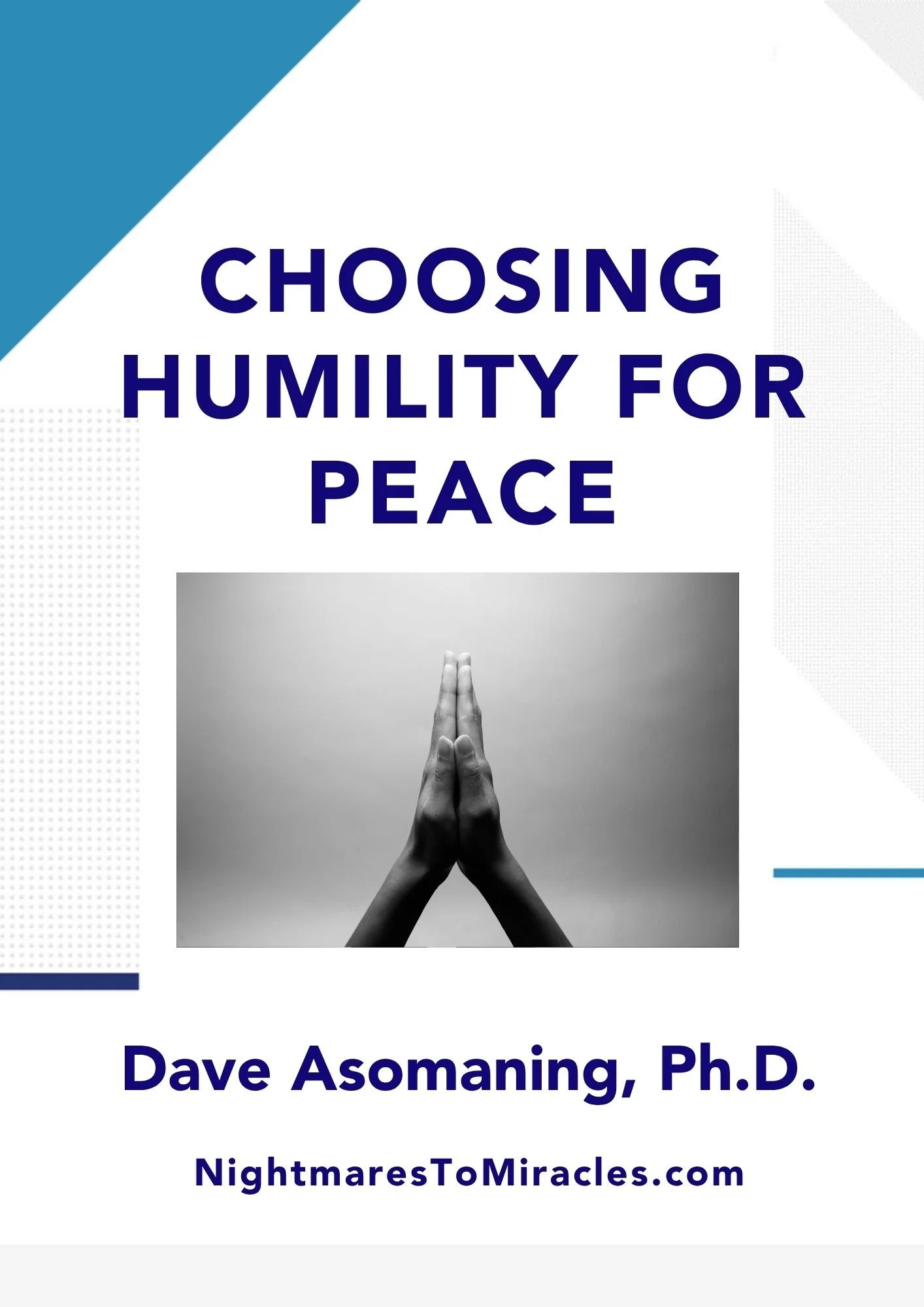 Choosing Humility for Peace