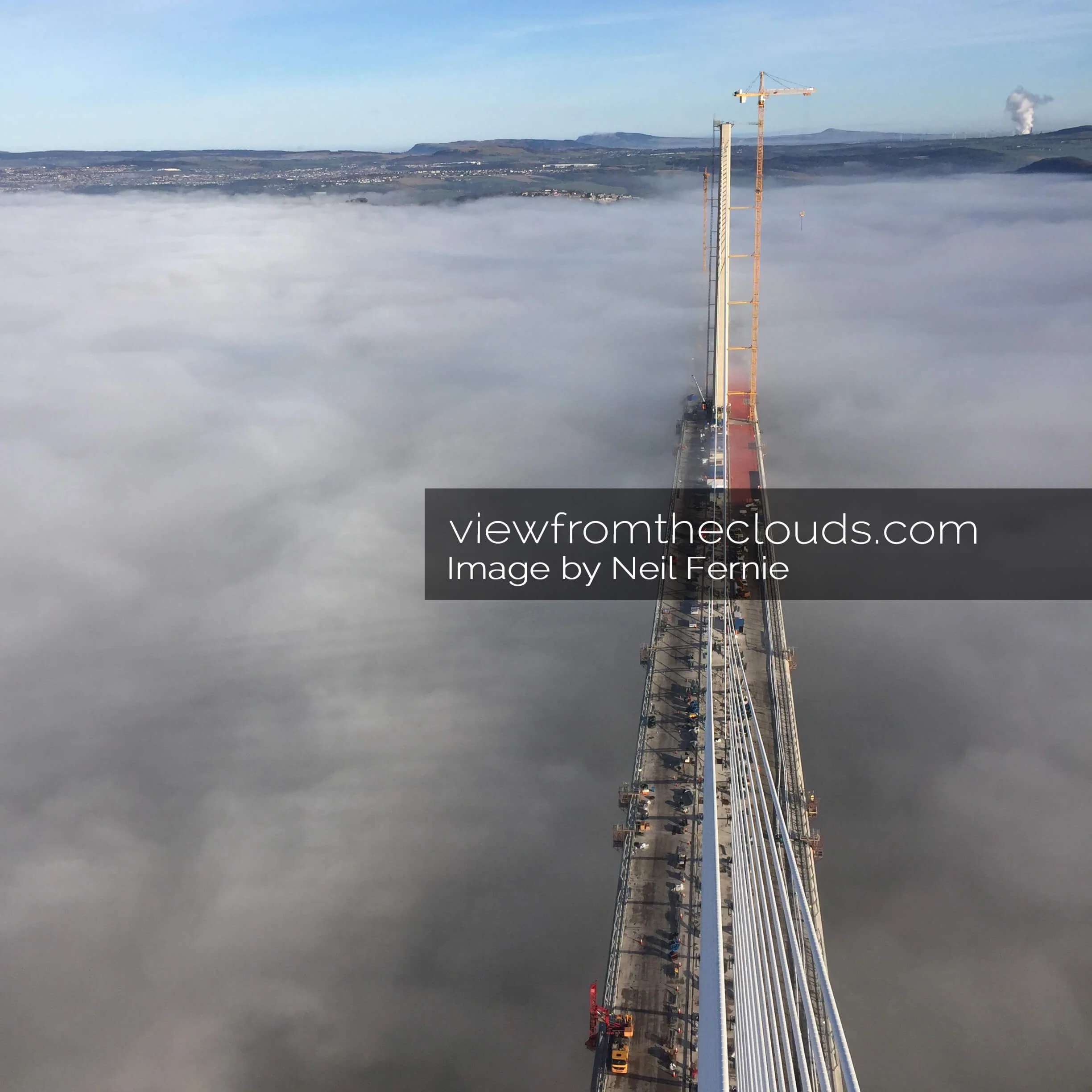 The Queensferry Crossing - Looking North