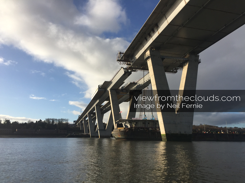 The Queensferry Crossing - South approach road-deck section