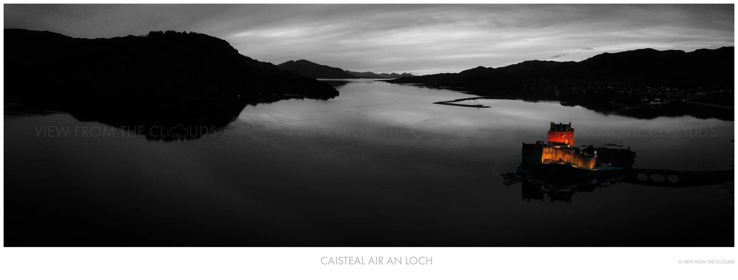 CAISTEAL AIR AN LOCH - (CASTLE ON THE LOCH)