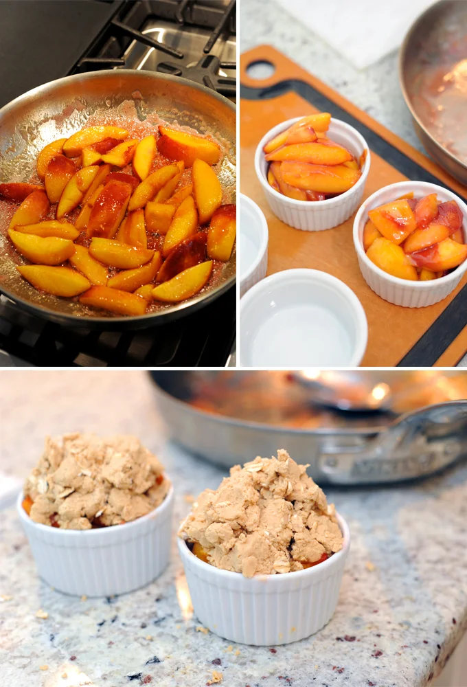 Peach Crisp Prep
