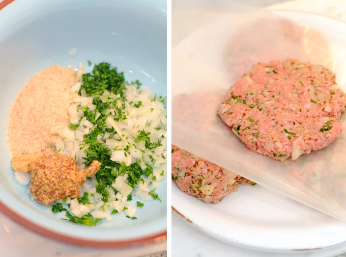 Turkey Burger Prep
