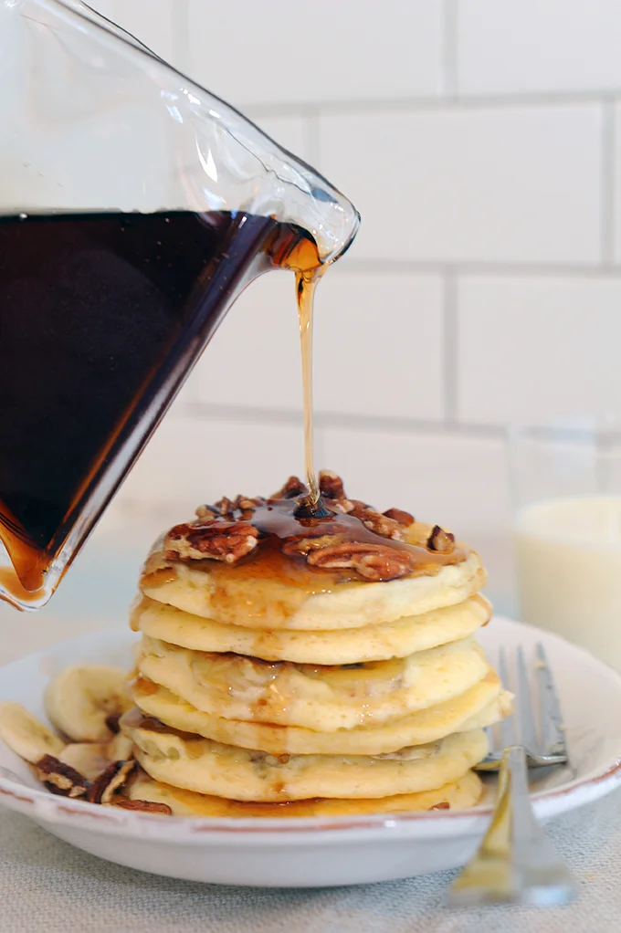 Banana Pancakes on stylingmyeveryday.com