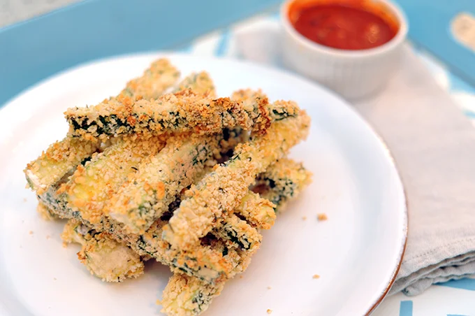 baked zucchini fries