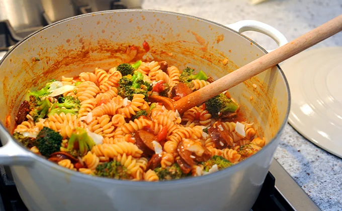 Orecchiette With Broccoli Rabe & Sausage