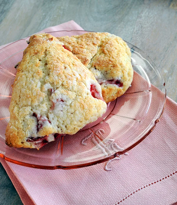Strawberry Scones