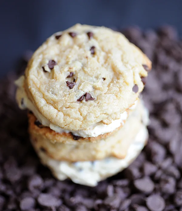 Chocolte Chip Sandwich Cookies-7056